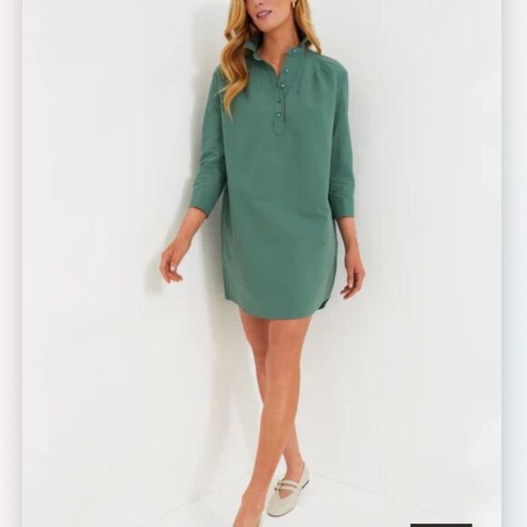 Tuckernuck Pomander Place Polly Shirt Dress size Medium- great used condition - Picture 14 of 14